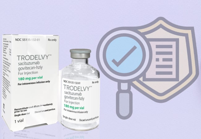 Trodelvy injection price in India