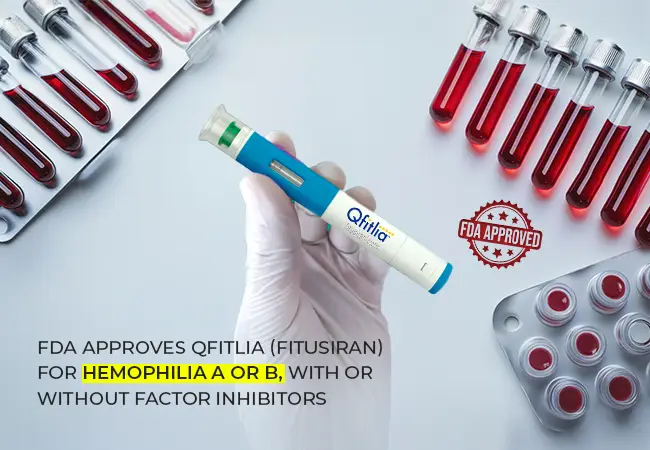 Qfitlia (Fitusiran) for Hemophilia