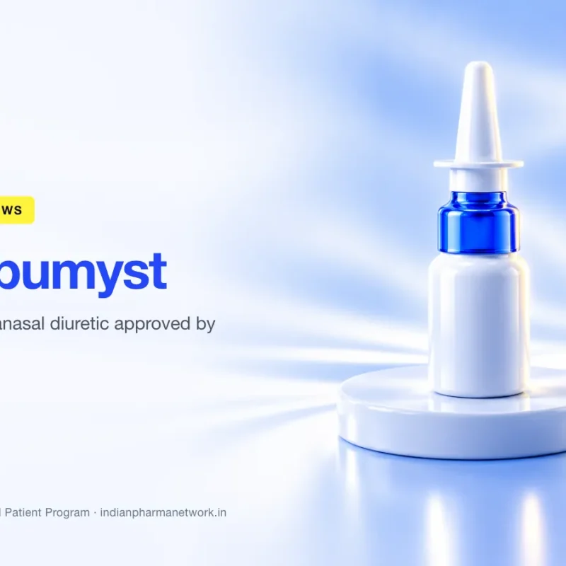 FDA approves Enbumyst (bumetanide nasal spray), first intranasal diuretic – Indian Pharma Network