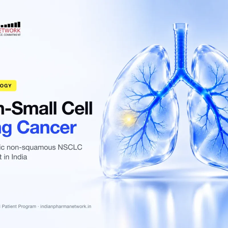Metastatic non-squamous non-small cell lung cancer (NSCLC) treatment in India