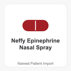Neffy Epinephrine Nasal Spray - Named Patient Import