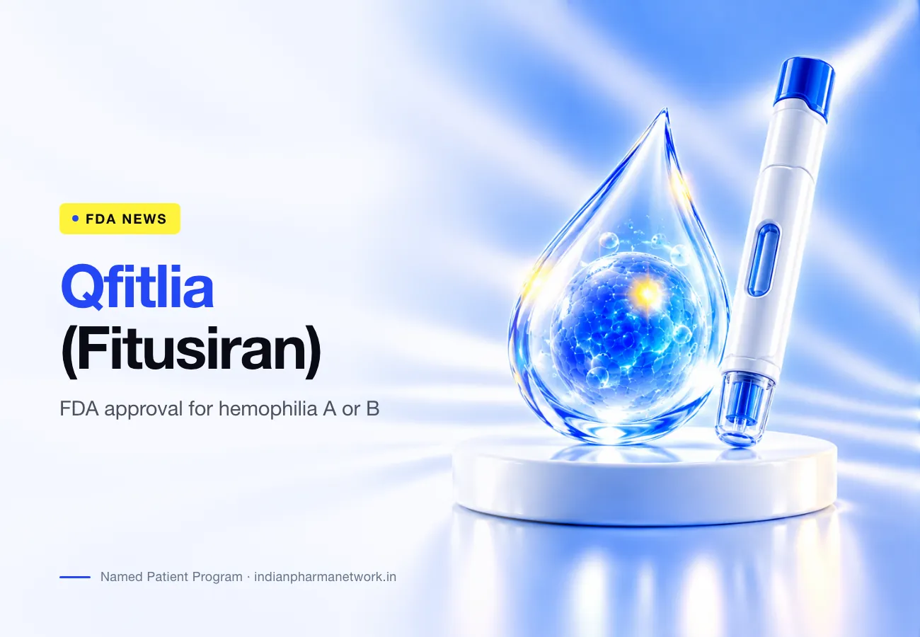 FDA Approves Qfitlia (Fitusiran) for Hemophilia A or B, with or without Factor Inhibitors