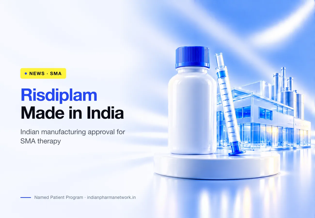 Indian Company Can Manufacture Risdiplam for Spinal Muscular Atrophy (SMA)
