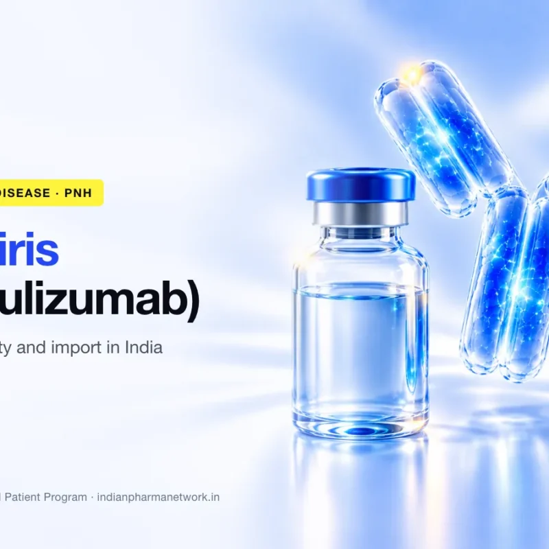 Soliris (eculizumab) injection – availability, supplier and importer in India – Indian Pharma Network
