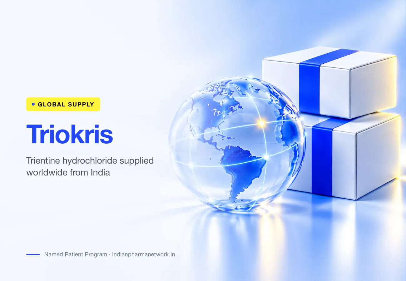 Trientine Hydrochloride (Triokris) –Trusted Global Supplier from India