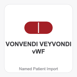 VONVENDI VEYVONDI vWF - Named Patient Import