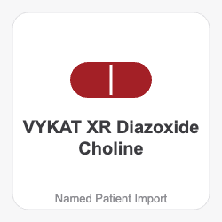 VYKAT XR Diazoxide Choline - Named Patient Import