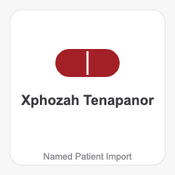Xphozah Tenapanor - Named Patient Import