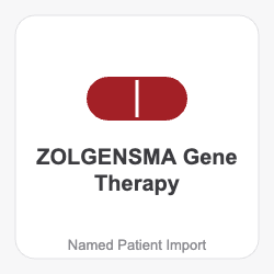 ZOLGENSMA Gene Therapy - Named Patient Import