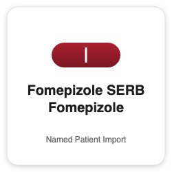 Fomepizole SERB Fomepizole - Named Patient Import