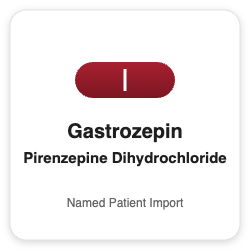 Gastrozepin Pirenzepine Dihydrochloride - Named Patient Import