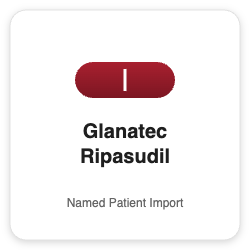 Glanatec Ripasudil - Named Patient Import