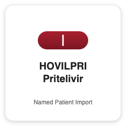 HOVILPRI Pritelivir - Named Patient Import
