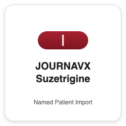 JOURNAVX Suzetrigine - Named Patient Import