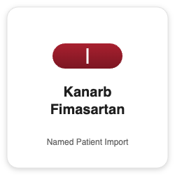 Kanarb Fimasartan - Named Patient Import