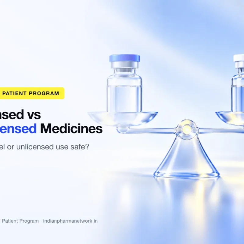 Unlicensed vs licensed medicines – is off-label or unlicensed use safe – Indian Pharma Network