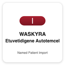 WASKYRA Etuvetidigene Autotemcel - Named Patient Import