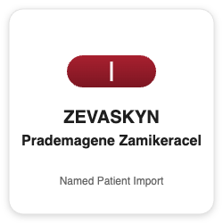 ZEVASKYN Prademagene Zamikeracel - Named Patient Import